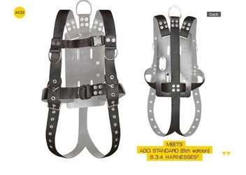 FULL BODY HARNESS WITH ROLLER BUCKLES 