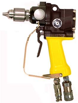 DRILL, OC/CC, UNDERWATER, 1/2 IN. CAPACITY, JACOBS CHUCK, ASSIST HANDLE 