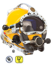 KM DIVE HELMET 57 W/MWP (COMPLETE UNIT DISCONTINUED.  SPARE PARTS STILL AVAILABLE) 